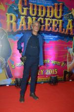 Sudhir Mishra at Guddu Rangeela premiere in Mumbai on 2nd July 2015